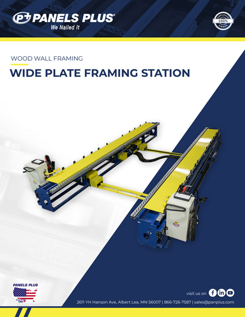 Wide Plate Framing Station