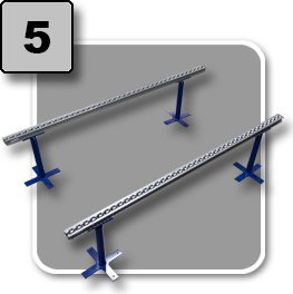 Panels Plus Conveyors - Perfect for moving wall panels down the production line, either manually or automatically.