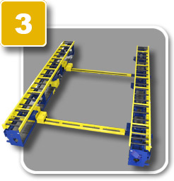 Panels Plus Squaring Station is perfect for squaring wall panels before adding and tacking sheathing.